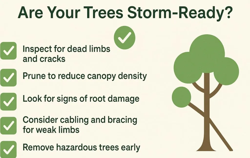 Storm-Ready Trees Checklist in Mechanicsville MD