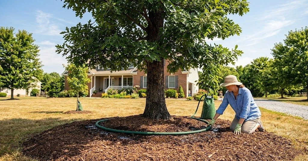 How to Protect Southern Maryland Trees From Heat and Drought